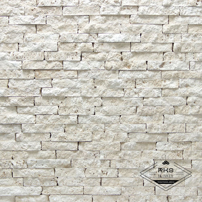Фасадный камень Полоса - Травертин Caesar Travertino Italy в Москве